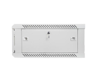 LANBERG Szafa instalacyjna wisząca 19'' 4U 600X600mm szara (drzwi szklane) WF01-6604-10S - 455387 - zdjęcie 5